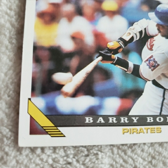 1993 Topps Barry Bonds Pittsburgh Pirates #2 Card - Picture 6 of 11
